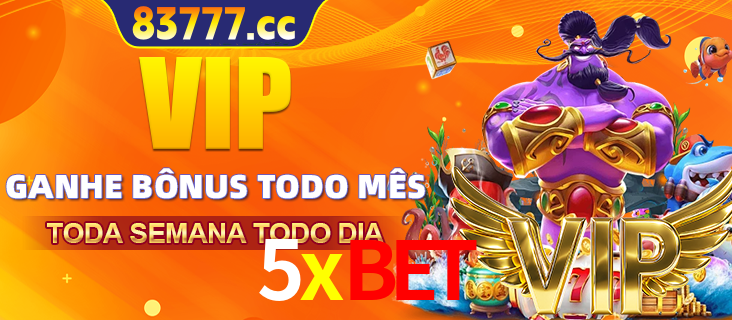 Banner promocional do 5xbet oferecendo 100% de recompensas adicionais contínuas para quem fizer o login diário (Daily sign-in), com um mascote de coelho.